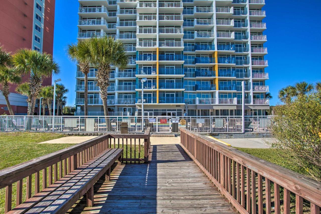Oceanfront Condo With Huge Balcony Walk To Skywheel Myrtle Beach Exteriér fotografie