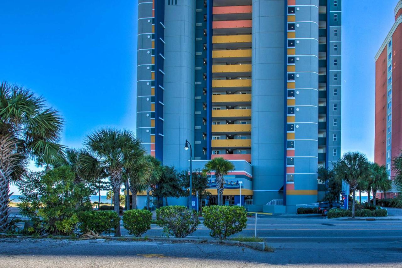 Oceanfront Condo With Huge Balcony Walk To Skywheel Myrtle Beach Exteriér fotografie