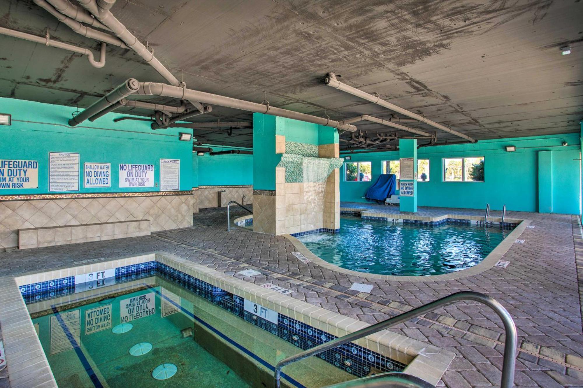 Oceanfront Condo With Huge Balcony Walk To Skywheel Myrtle Beach Exteriér fotografie