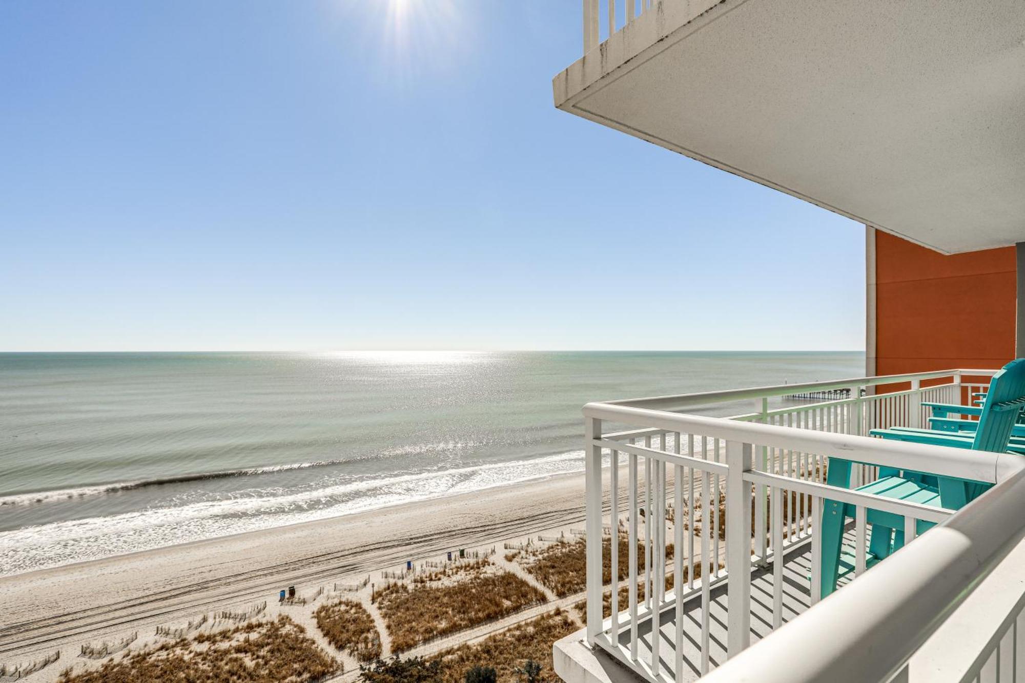 Oceanfront Condo With Huge Balcony Walk To Skywheel Myrtle Beach Exteriér fotografie